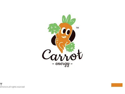 cartoon logo carrot design icon ip logo 动物 卡通