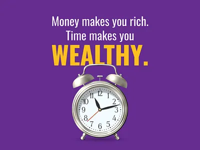 Time waits for none.