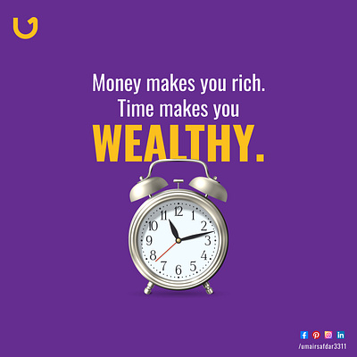 Time waits for none.