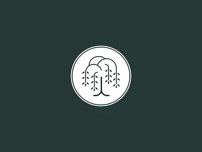 Willow Tree branding design logo tree typography