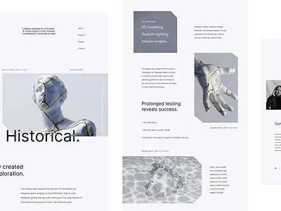 A| 3D Studio Oslo 3d figma photoshop