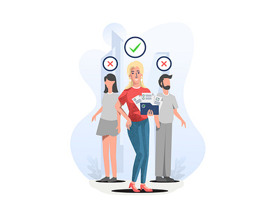 Valid document agency app branding design flatdesign graphic design illustration vector