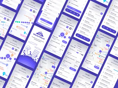 MeterMuse | Mobile App app design illustration logo mobile ui ui design ux design