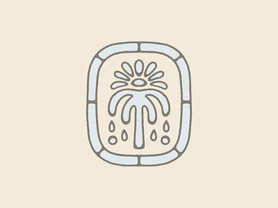 Sun & Palm badge design badge logo california illustration nienowbrand palm retro sun sun and palm tropical design vintage vintage design
