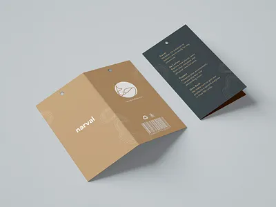 Narval Brand Guidelines / Packaging + Tag branding graphic design logo ui