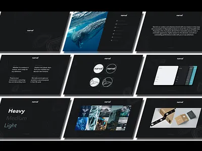 Narval Brand Guidelines branding graphic design logo ui