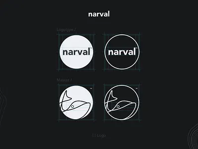Narval Brand Guidelines / Logo branding graphic design logo