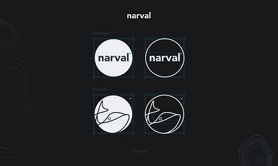 Narval Brand Guidelines / Logo branding graphic design logo