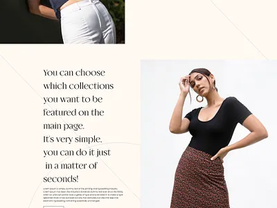 Sense. |Online clothing store branding design typography ui ux we web web design