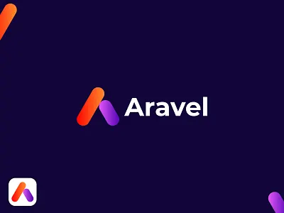 A letter modern logo | Brand logo a a letter logo aravel brand branding business logo colorful cool logo initial letter logo mark letter logo logo logo designer modern logo