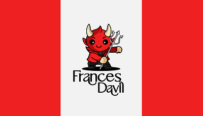 Frances THE davil 3d animation branding creative design graphic design illustration logo motion graphics typography ui ux vector