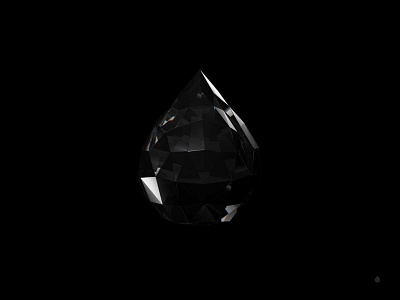 Resn Drop - Look & Feel Exploration 3d agency of the year animation blender decimate diamond facets geometric glass look feel refraction render resn resn agency resn drop resn has no i three.js threejs webgl