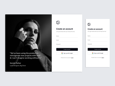 Sign up page design app branding clean dailyui design graphic design illustration logo minimal signup signuppage ui