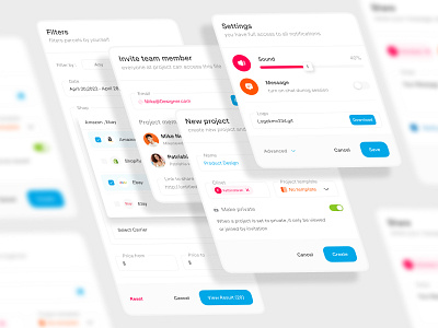 UI Components app appdesigner application application design clean components design lighrmode light popular trend trending ui ui design uicomponents uidesigner uiuxdesigner ux webdesigner website