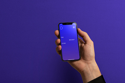 iPhone Mini — PSD Mockup branding darkstar iphone mockup mockup psd mockup ui web design