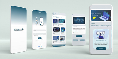 E-Learn App adobexd appdesign elearnapp mobileapp uiuxdesign uiuxdesigner