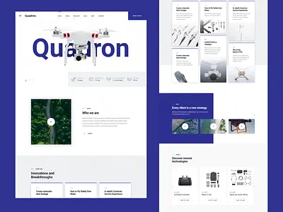 Quadron - UAV Drone WordPress Theme aerial agency clean creative drone drone wordpress gallery modern photography pilot product responsive shop uav videography webdesign website woocommerce wordpress