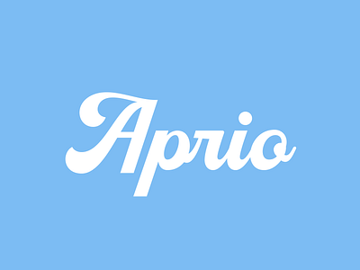 Aprio logo aprio brand fun logo logo design