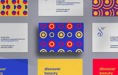 Discovery Gospel Choir branding design graphic design logo