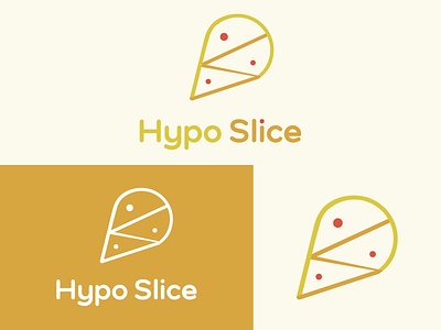 Logo for Hypo Slice adobe illustrator brand identity clean creative design food food company food company logo graphic design illustration logo logo design minimal modern professional restaurant restaurant logo simple