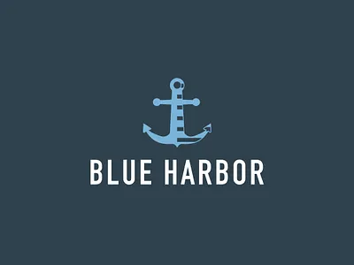 Blue Harbor Trading Co. branding design graphic design illustration logo typography
