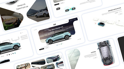 aiways car aiways car configurator car webdesign car website ui ux web site design