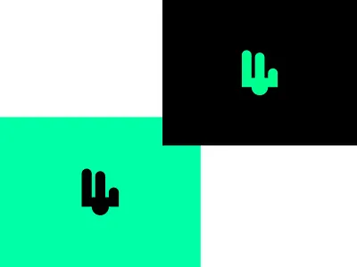 Two-color logo design graphic design logo