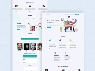 MetaDE landing Page Design branding business card design businesscard design graphic design illustration landing landing page logo ui ui design ux web template web ui website