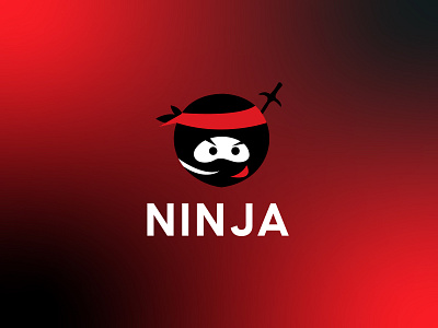 NINJA Logo Design brand identity design brand logo branding business logo creative logo flat logo graphic design illustration logo logo design logo folio logo mark logo type minimalist logo modern logo ninja logo professional logo