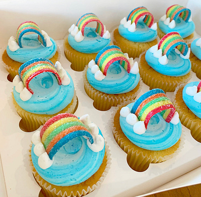CUSTOM CUPCAKE BOXES graphic design