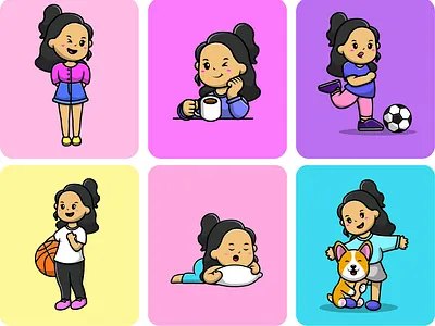 Cute Girl Vol 1 pink