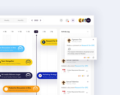 Project Management Tools - Web App design ui user experience user interface ux