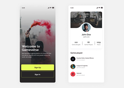 Daily UI - User Profile app design dailyui design illustration minimal mobile ui ui design uiux user profile ux ux design