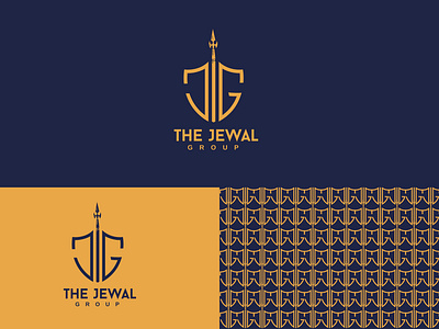 The Jewal group (Luxury logo) best logo brand branding colourful logo creative design digital graphic design illustration lettering lettermark logo construction logo grid logo grids logo mark logodesign logotype marketing marketing agency minimal logo