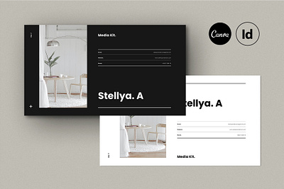 Media Kit. architecture branding brochure design feminine graphic design guide indesign layout media kit portfolio presentation service guide template