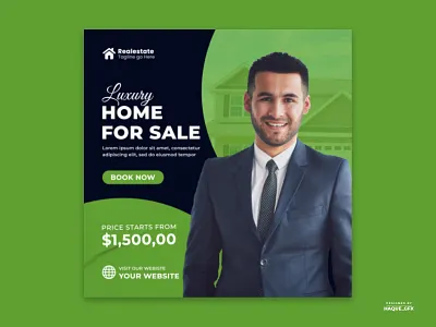 Real Estate Social Media Post Design adds adds for products facebook banner graphic design instagram banner marketing banner marketing social banner promotion real estate real estate banner social adds social banner template web banner web social banner