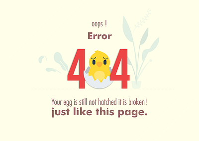 Error 404 Page 404page branding design graphic design ui webpage websitedesign