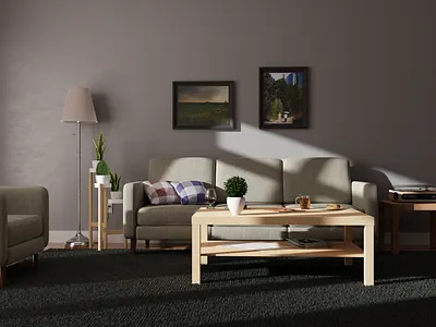 Livingroom Render 3d 3d art architecture archviz atmosphere blender blender 3d blender render colorful cosy cycles design dribbble interior light livingroom realism render room room design