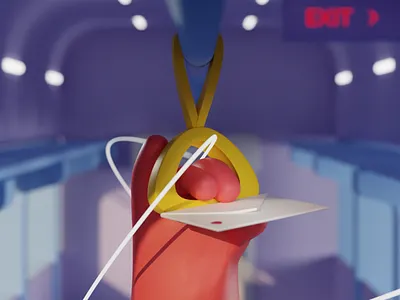 Enjoy the journey blender blender3d hand illustrations journey letter love perspective story train trainstory window