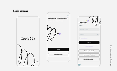 E-book Mobile App app design mobile ui user interface ux