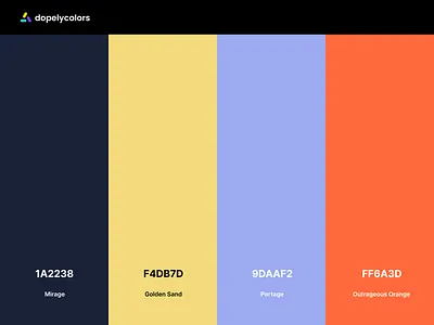 Daily Color Palette branding color color palette colorful design illustration logo ui ux vector