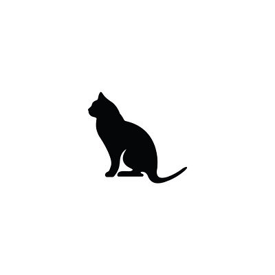 Cat animal brand identity brand logo branding business logo cat design geometric graphic design icon illustration logo logodesign minimal minimalist modern paw pet silhouette symbol