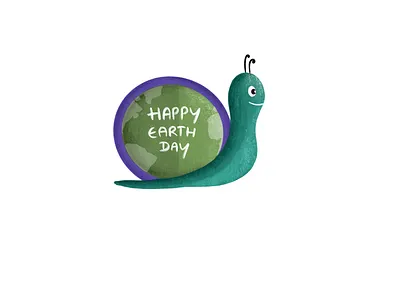 Earth Day animation graphic design illustration