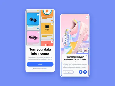 Collecting data - SaaS animation app branding design graphic design mobile saas ui ux