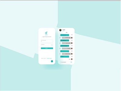 Convo_Chating App daily ui design graphic design ui ux