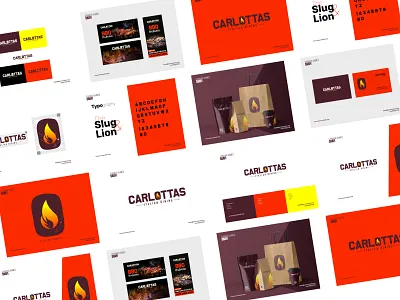 Carlottas Italian Grill Restaurant Branding branding grill restaurant logo italian restaurant logo branding logo design 2022 restaurant branding restaurant logo sarwar ahmed shafi uk restaurant logo branding