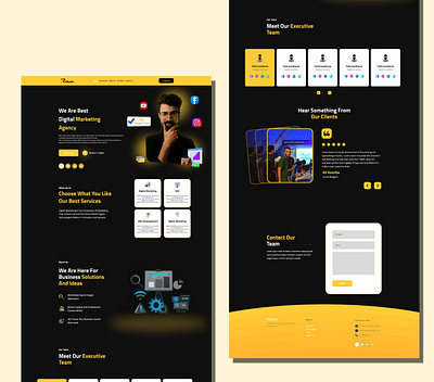 Rmm Digital Markting Agency graphic design ui ux