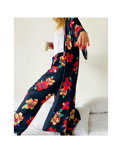 Estampado Azucena Negra