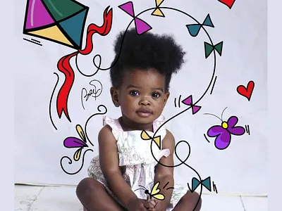 Barrilete cósmico design fotoilustracion graphic design illustration