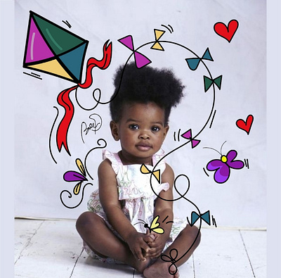 Barrilete cósmico design fotoilustracion graphic design illustration